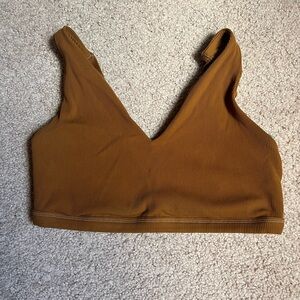 Aerie Caramel Brown Sports Bra